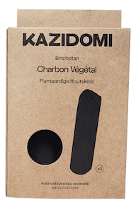 Set van 3 Plantaardige Houtskool Binchotan 