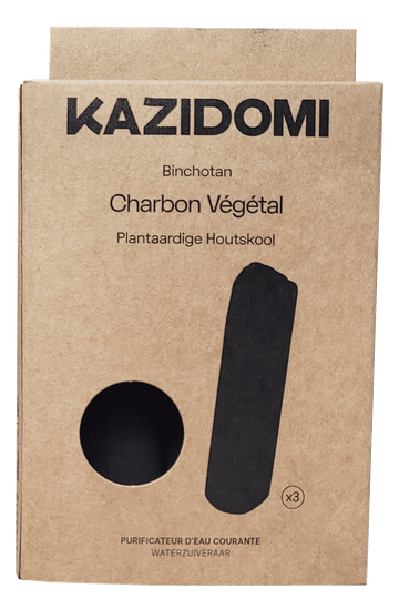 Set Of 3 Binchotan Vegetable Charcoal