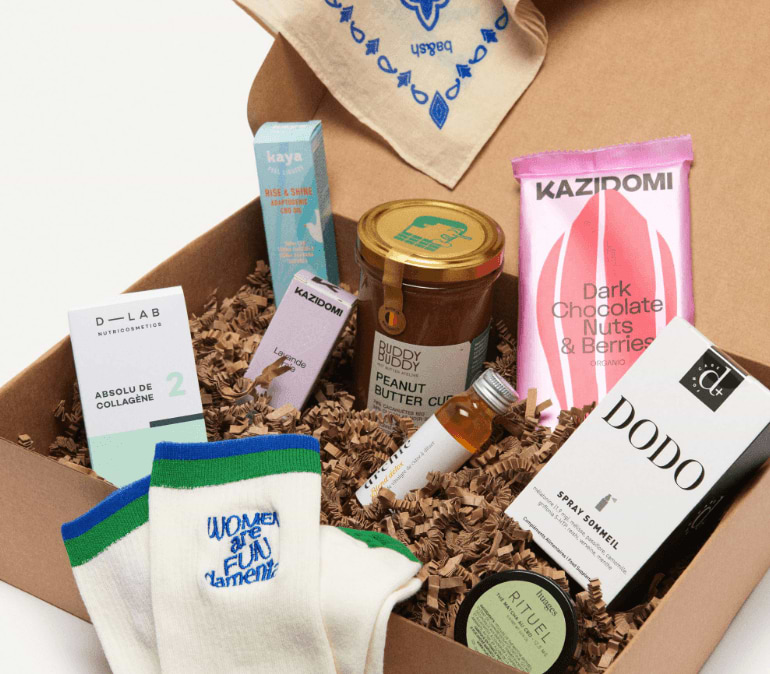 Kazidomi lance sa feel-good box avec ba&sh