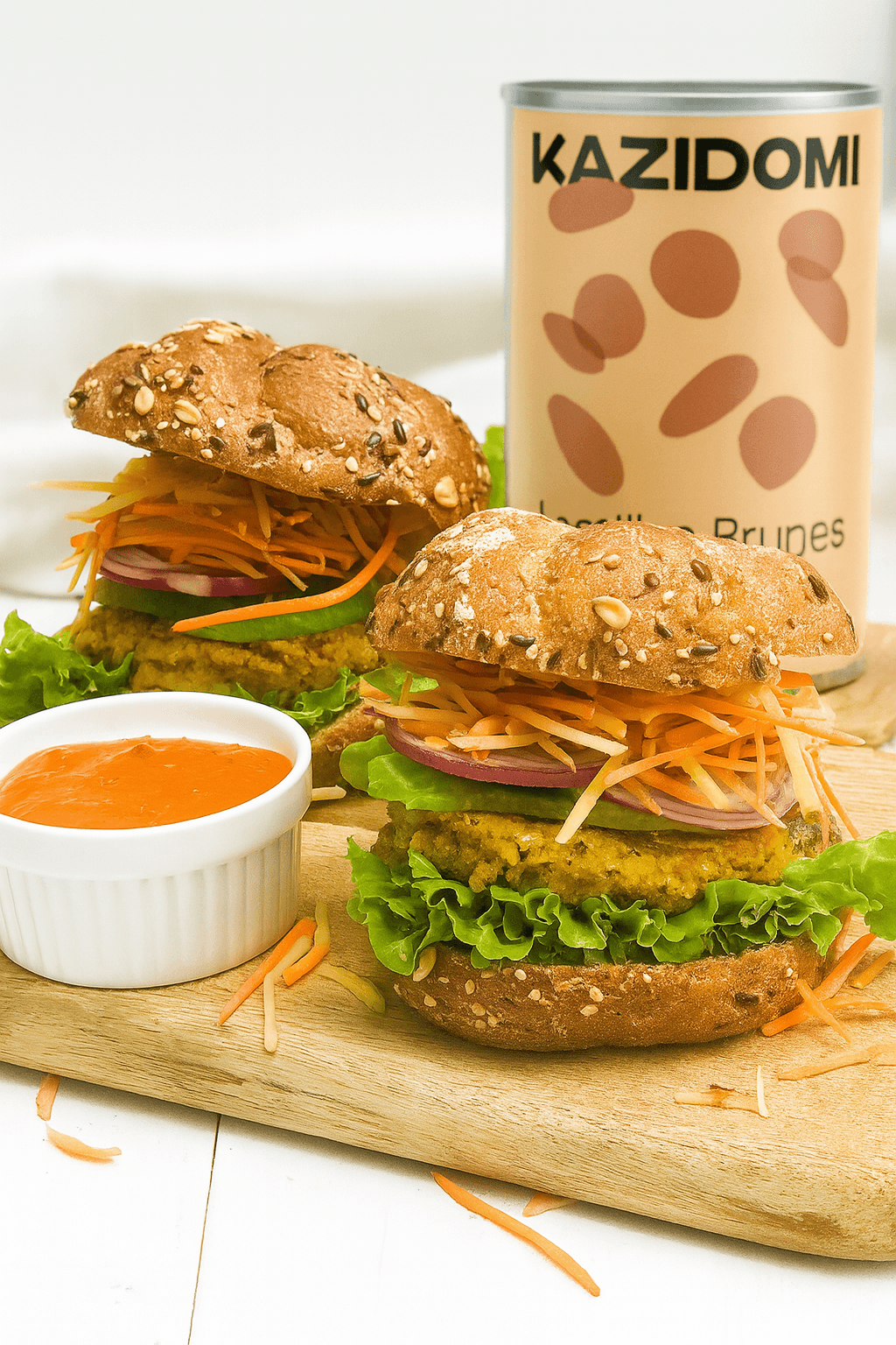 The indulgent vegetarian burger