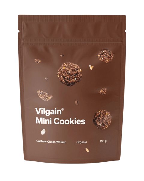 Mini Cookies Chocolate Nuts Gluten Free