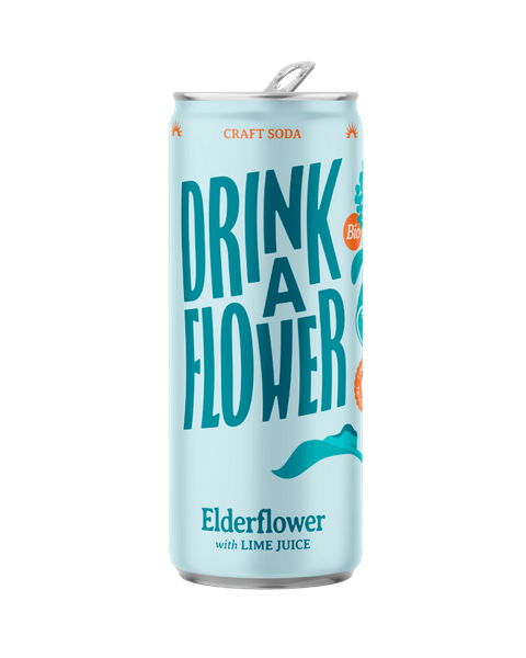Sparkling Elderflower Lime Drink