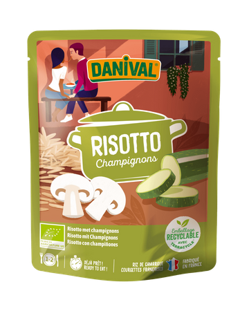 Creamy Mushroom Risotto Organic