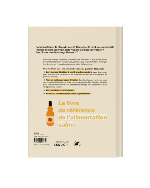 Le grand livre de l'alimentation saine avec Kazidomi