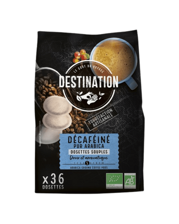 Café Décaféiné Dosettes Souples BIO