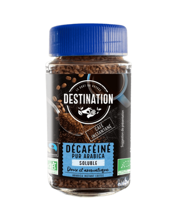 Café Instantané Lyophilisé Décaféiné BIO
