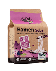 Ramen Soba Sarrasin & riz complet bio