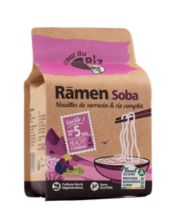 Ramen Soba Boekweit & Bruine Rijst BIO