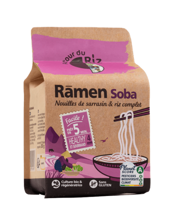 Buckwheat & Wholegrain Rice Soba Ramen Organic