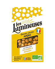 Mix protéiné pois chiches grillés moutarde et romarin bio