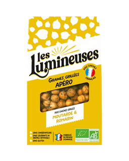 Mix Protéiné Pois Chiches Grillés Moutarde Et Romarin BIO