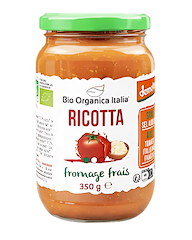 Sauce tomate ricotta bio