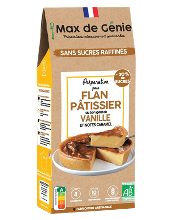 Préparation Flan Pâtissier BIO