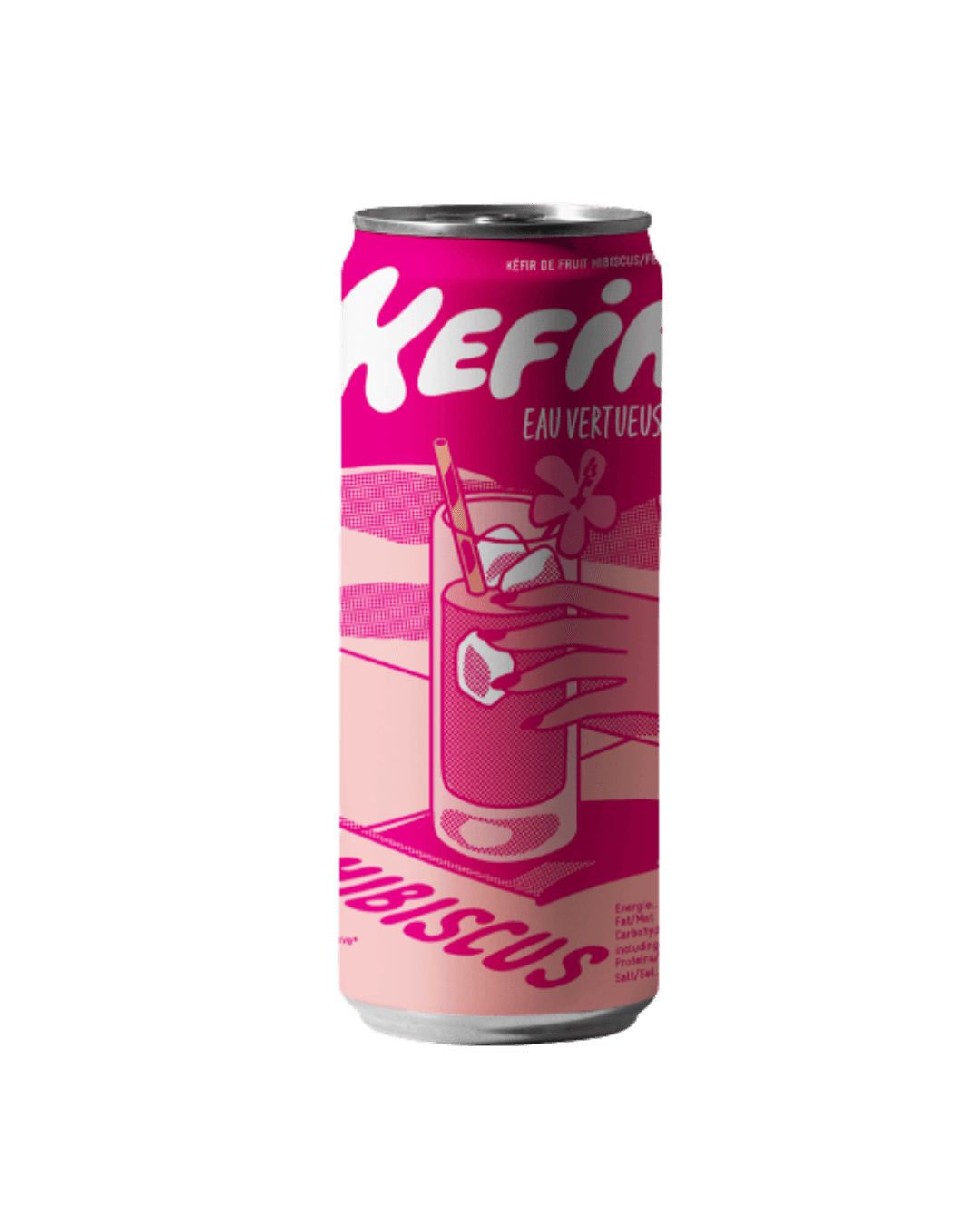 Hibiscus & Zwarte Bessenblad Kefir