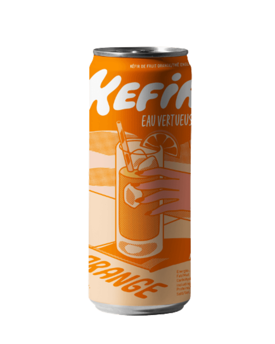 Sinaasappel & English Breakfast Thee Kefir
