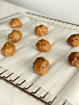 Cookies aux amandes et chocolat 