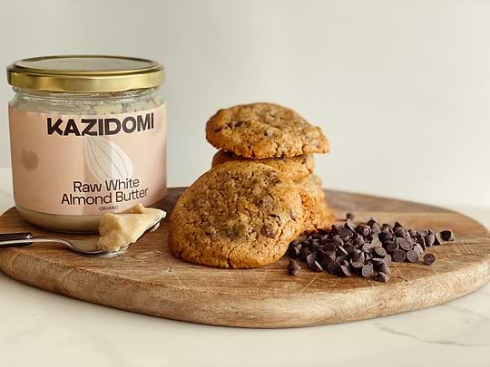 Cookies aux amandes et chocolat 