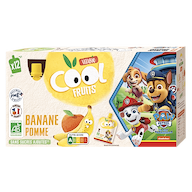 Pack Gourdes Pat'Patrouille Banane Pomme bio