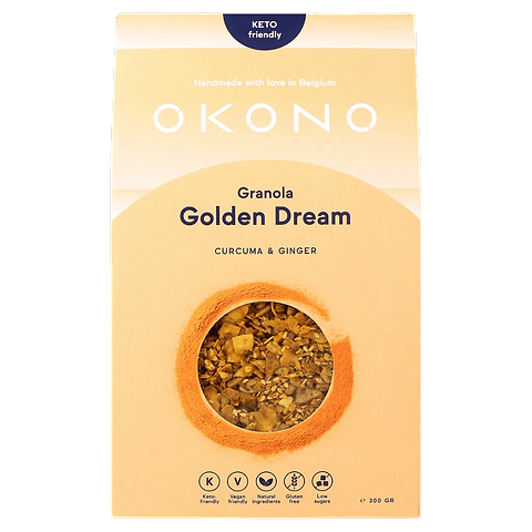Turmeric Ginger Keto Granola