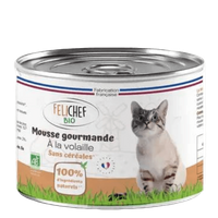 Chicken Mousse Grain-free Cat Organic