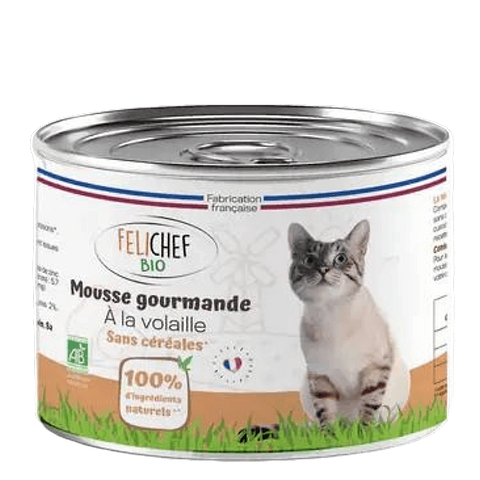 Mousse Volaille Sans Céréale Chat
