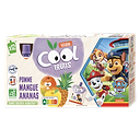 Pack Gourdes Pat'patrouille Pomme Mangue Ananas BIO