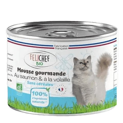 Zalm Mousse Zonder Granen Kat