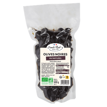 Olives Noires Naturel BIO