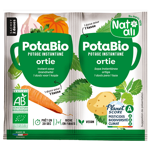 Préparation Potage Ortie