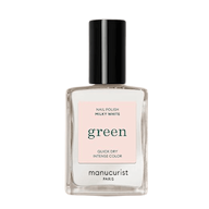 Milky White Green Nagellak 