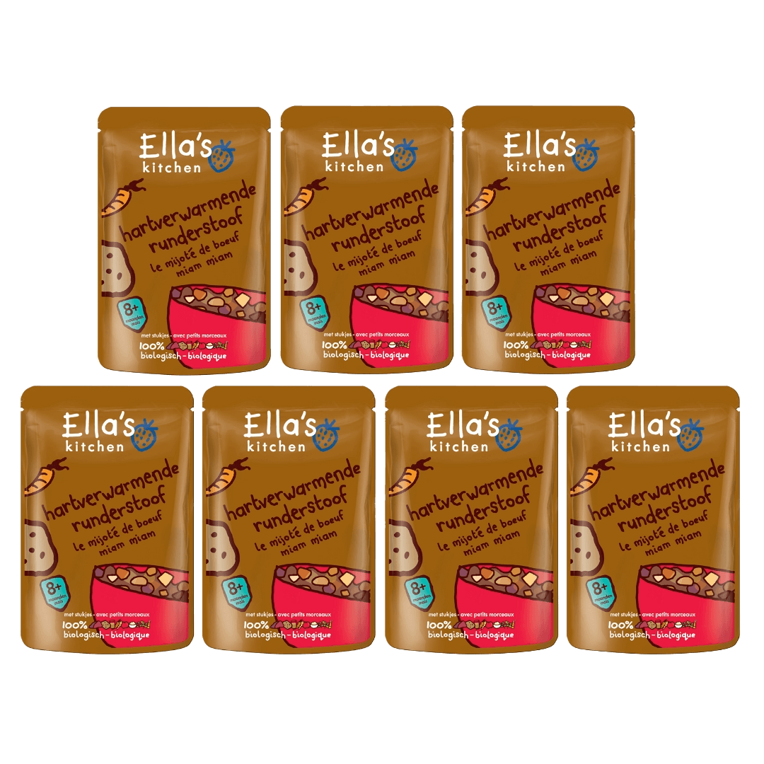 Beef Stew Pouches Pack + 8 months
