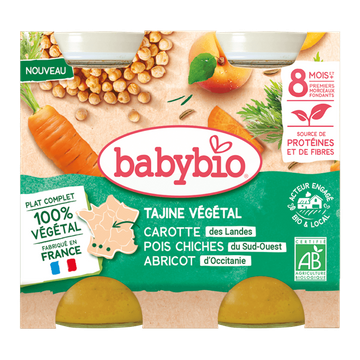 Vegetarische Tajine Vanaf 8 Maanden