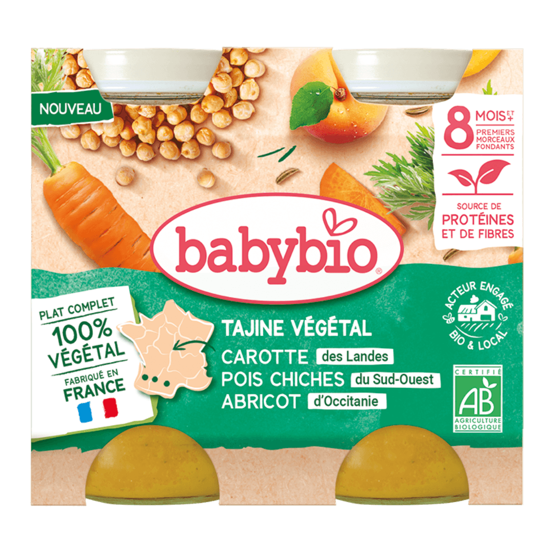Tajine Végétale dès 8 mois