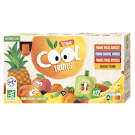 Gourde Multi-parfums 4 x 3 recettes bio