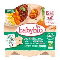 Chili Végétal Doux Dès 12 Mois
