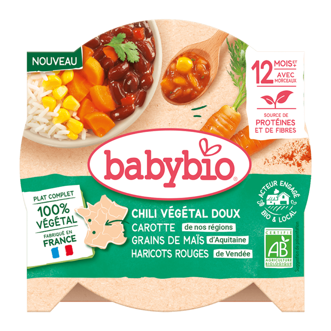 Chili végétal Doux dès 12 mois