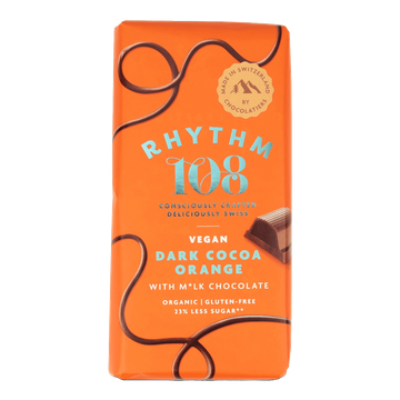 Chocolat Fourré Cacao Orange Sans Gluten BIO