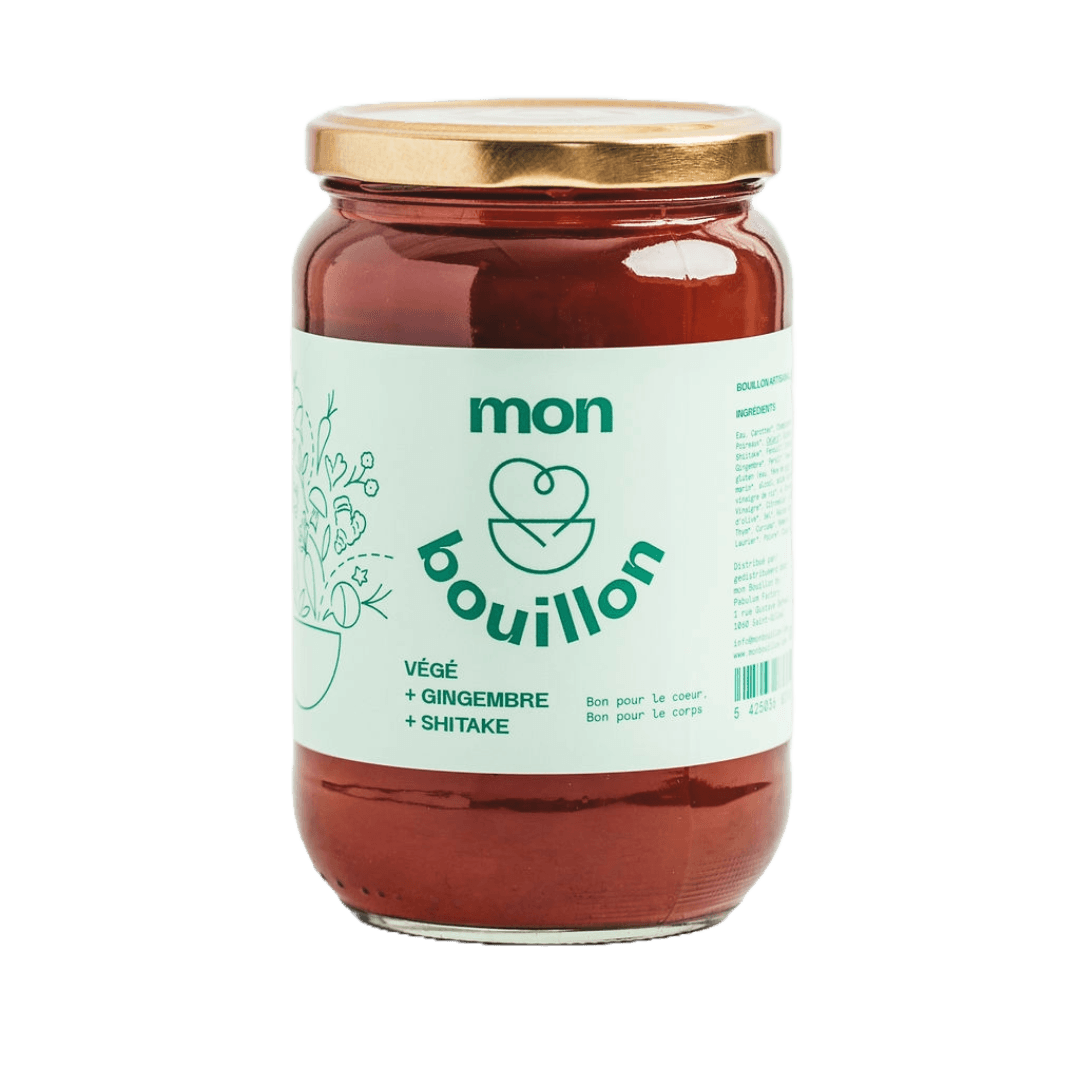 Bouillon Végé Shitake Gingembre