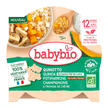 Quinotto Végétal Fromage Dès 12 Mois