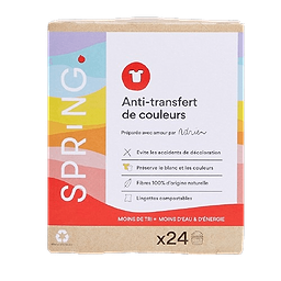 Anti-color Bleeding Wipes Organic