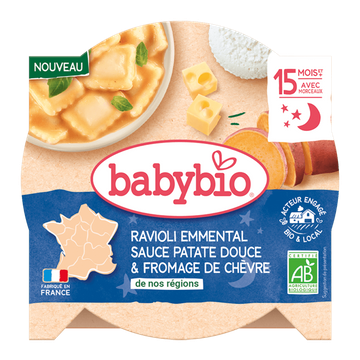 Ravioli Zoete Aardappel Geitenkaas Vanaf 15 Maanden BIO