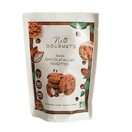 Sablés Chocolat Lait Noisettes IG Bas bio