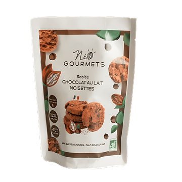 Melkchocolade Hazelnootkoekjes Lage Gi BIO