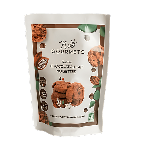 Milk Chocolate Hazelnut Shortbread Low GI