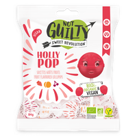 Vegan Fruit Flavored Lollipop Candies Organic