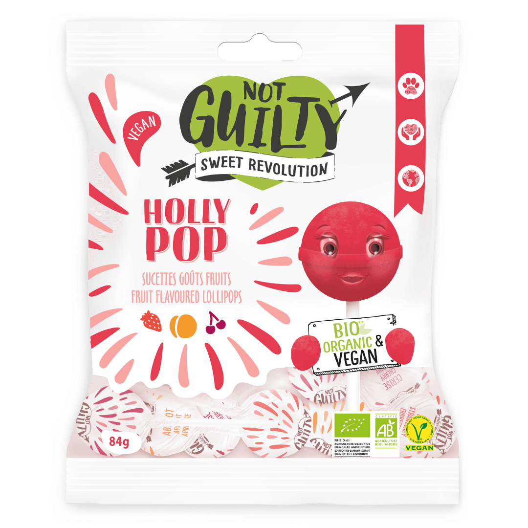 Bonbon Sucette Saveur Fruits Vegan