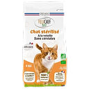 Croquettes Volaille Sans Céréale Chat Stérilisé BIO