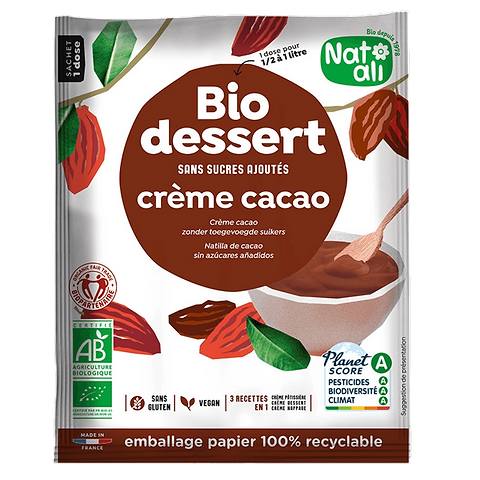 Préparation Crème Dessert Cacao
