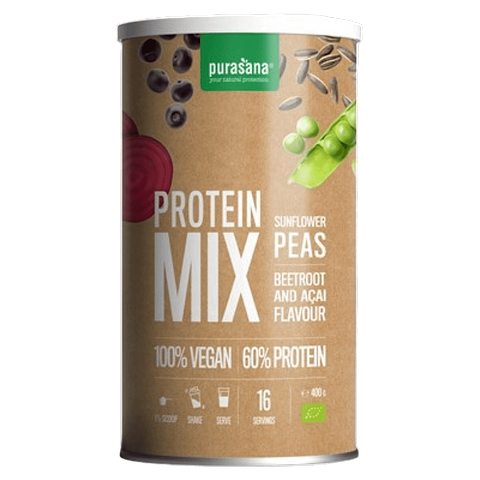 Poudre Protéinée Vegan Betterave & Açaï (60% Protéine)