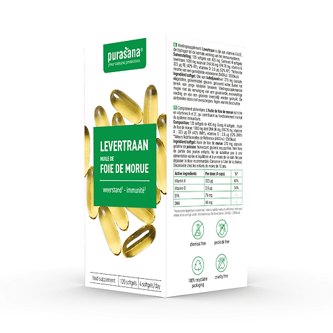 Huile de foie de morue 270mg